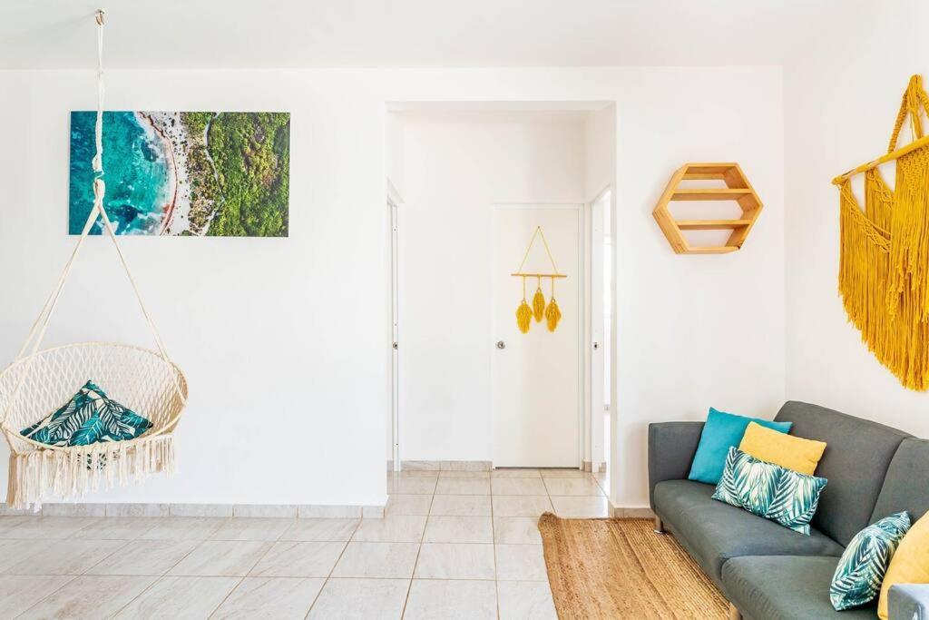Lovely Cozy Apt W/Pool 2 Bedrooms. Great Location! Пуэрто-Морелос Экстерьер фото