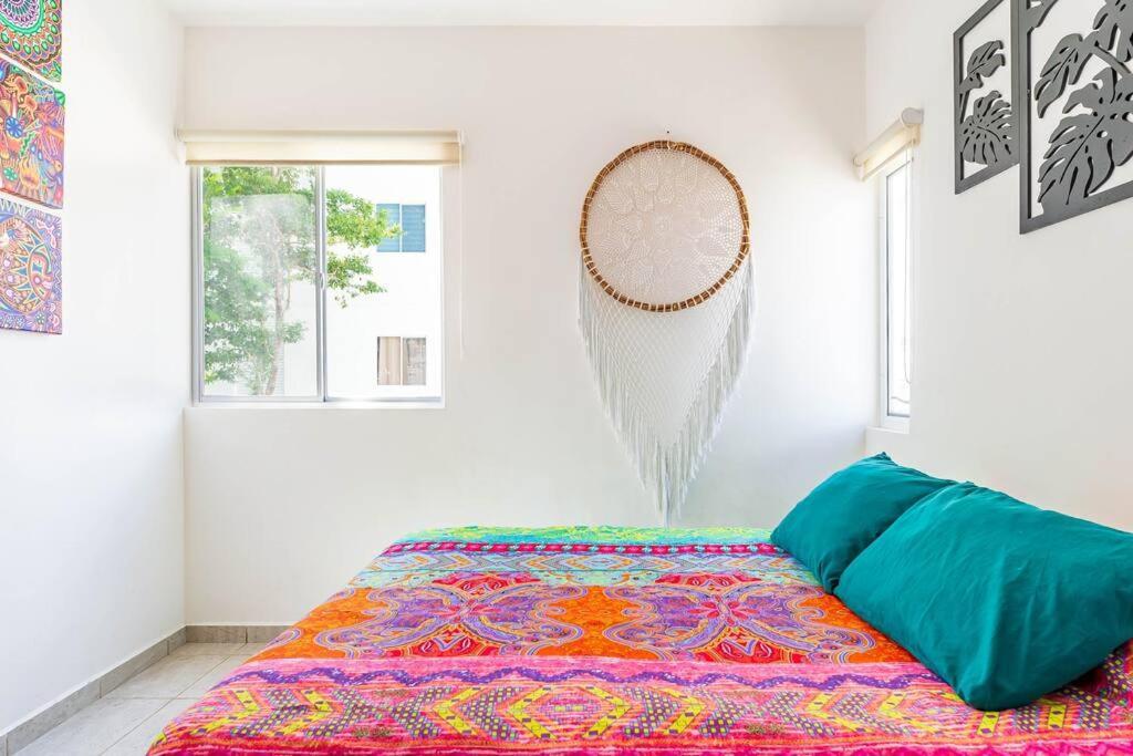 Lovely Cozy Apt W/Pool 2 Bedrooms. Great Location! Пуэрто-Морелос Экстерьер фото