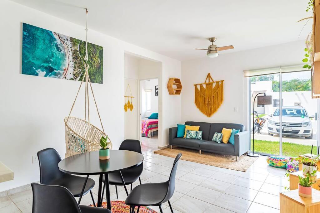 Lovely Cozy Apt W/Pool 2 Bedrooms. Great Location! Пуэрто-Морелос Экстерьер фото